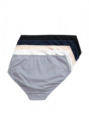 Ulla Popken 853698 Truser med blonder 5-pakning Svart - Truser - 