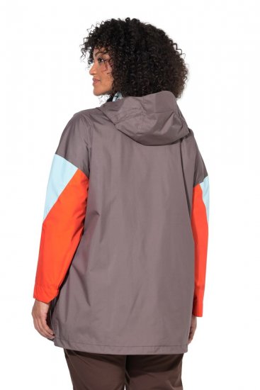 Ulla Popken 855313 Parkas Taupe - Frakker - Kåper i store størrelser