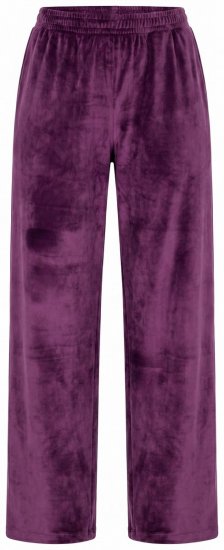 Ulla Popken 856119 Hjemmebukser Plomme - Pyjamas/Loungewear - 