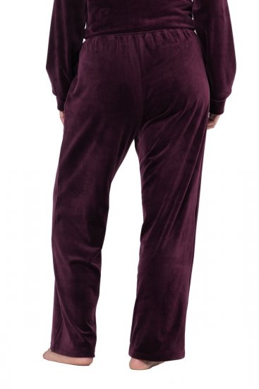 Ulla Popken 856119 Hjemmebukser Plomme - Pyjamas/Loungewear - 