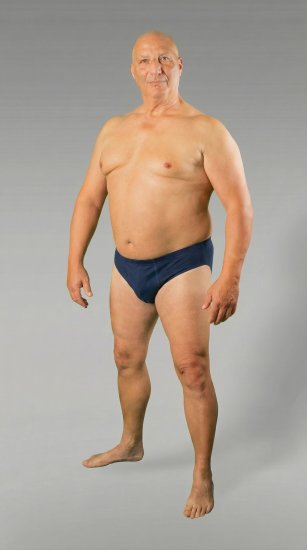 20 Nodi 934 Stretch Cotton Briefs Navy Blue - Herretrusser - Truser i store størrelser