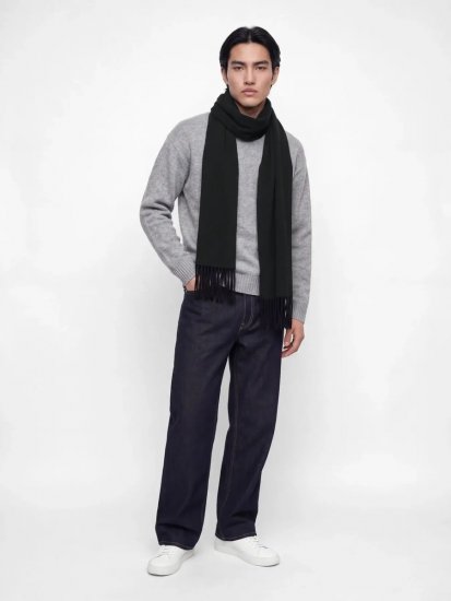 Jack & Jones Kelowna Skjerf Svart - Skjerf - 