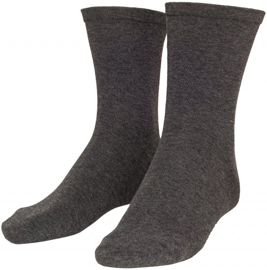 Adamo Adrian Sensitive-socks Charcoal 2-pack - Undertøy & Badetøy - Undertøy store størrelser 