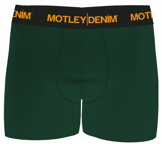 Motley Denim Amsterdam Boxershorts Racing Green 2-pack - Undertøy & badetøy - Undertøy store størrelser 