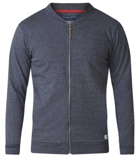D555 Arnie Sweatshirt With Pocket Charcoal - Gensere og hettegensere - Store hettegensere - 2XL-14XL