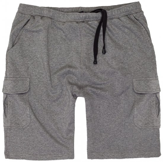 Adamo Athen Sweatshorts with Cargo pocket Grey - Sweatbukser og-shorts - Sweatbukser og Sweatshorts 2XL-8XL