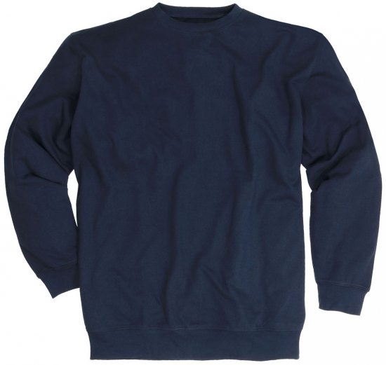 Adamo Athen Crew neck Sweatshirt Navy - Gensere og hettegensere - Store hettegensere - 2XL-14XL