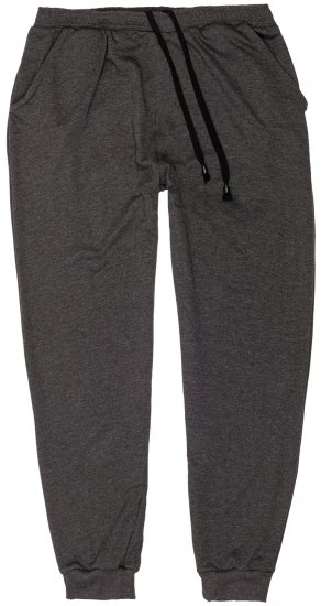 Adamo Athen Sweatpants with Cuffs Charcoal - Sweatbukser og-shorts - Sweatbukser og Sweatshorts 2XL-12XL