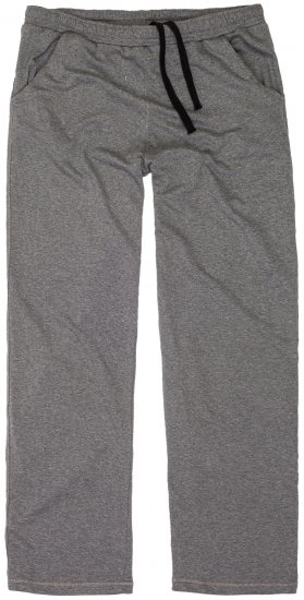 Adamo Athen Sweatpants with Open Hem Grey - Sweatbukser og-shorts - Sweatbukser og Sweatshorts 2XL-12XL