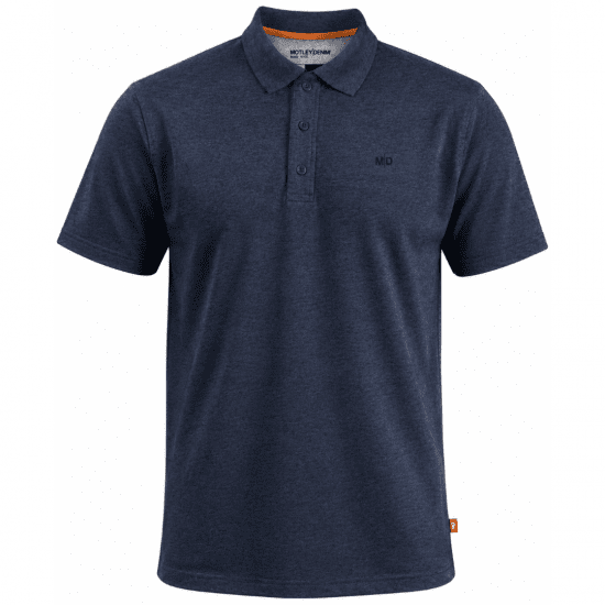Motley Denim Bratislava Polo Dark Indigo - Polo- & piqueskjorter - Poloskjorte i store størrelser - 2XL-8XL