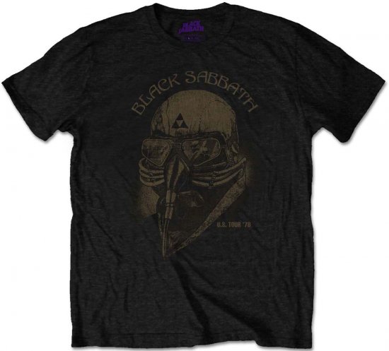 Black Sabbath US Tour -78 T-shirt - T-skjorter - Store T-skjorter - 2XL-14XL