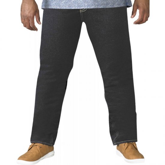D555 Cedric Tapered Fit Stretch Jeans Indigo TALL SIZES - HERREKLÆR MT-6XLT - Klær for høye menn