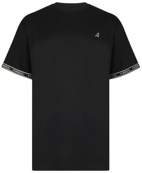 Kangol Descend T-shirt Black - T-skjorter - Store T-skjorter - 2XL-14XL