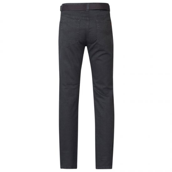 Duke Canary Bedford cord-bukser Charcoal - Jeans og bukser - Store Bukser og Store Jeans