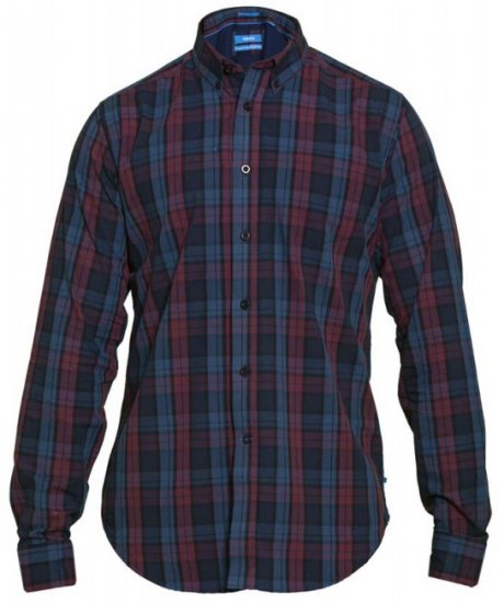 D555 Enderby Long Sleeve Shirt - Skjorter - Store skjorter - 2XL-8XL