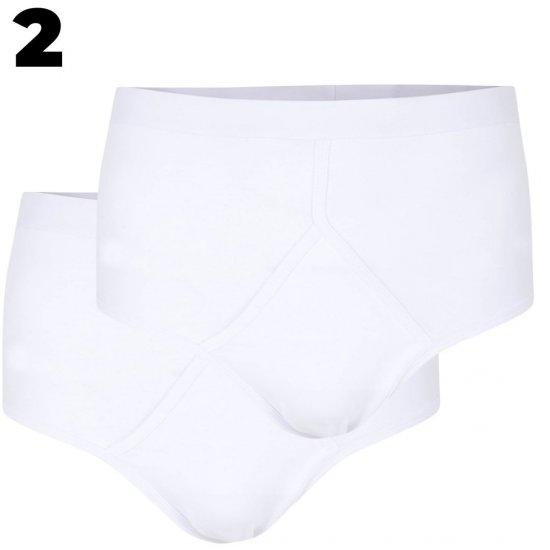 Espionage U003W underbukser 2-pack hvit - Undertøy & badetøy - Undertøy store størrelser 