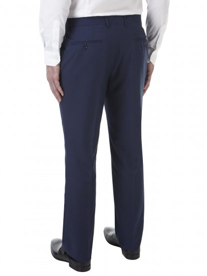 Skopes Kennedy Dressbukse Royal Blue - Jeans og bukser - Store Bukser og Store Jeans