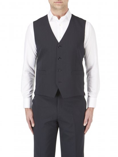 Skopes Darwin Dressvest Black stripe - Dresser og blazere - Dresser i store størrelser