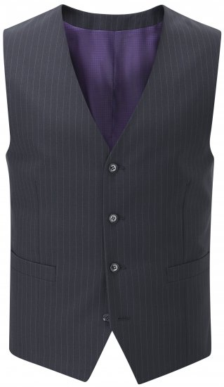 Skopes Darwin Dressvest Black stripe - Dresser og blazere - Dresser i store størrelser
