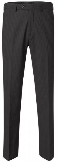 Skopes Darwin Dressbukse Black Stripe - Jeans og bukser - Store Bukser og Store Jeans
