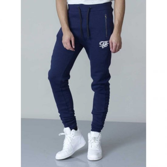 D555 Javier Fashion Sweatpants Navy - Sweatbukser og-shorts - Sweatbukser og Sweatshorts 2XL-12XL