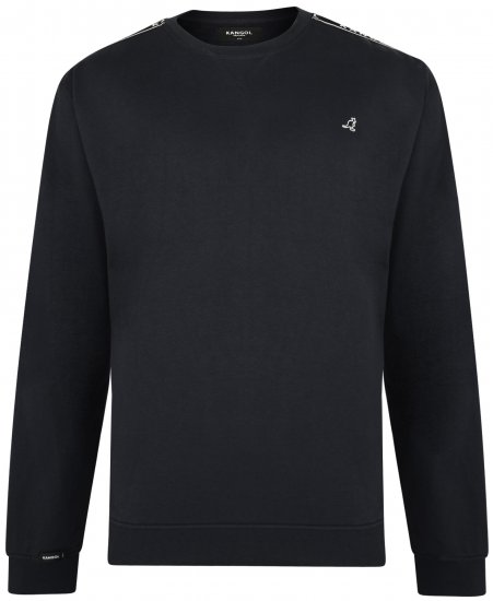 Kangol Foray Sweatshirt Black - Gensere og Hettegensere - Store hettegensere - 2XL-14XL
