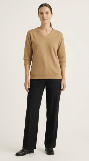 Nora Mikken GELINA Sweater Camel - DAMEKLÆR XS-XXL - 