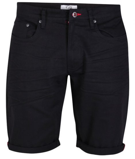 D555 Gilbert Stretch Shorts Black - Shorts - Store shorts - W40-W60