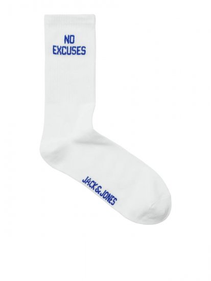 Jack & Jones Power Statements Tennissokker Hvit 3-pakning - Undertøy & badetøy - Undertøy store størrelser 