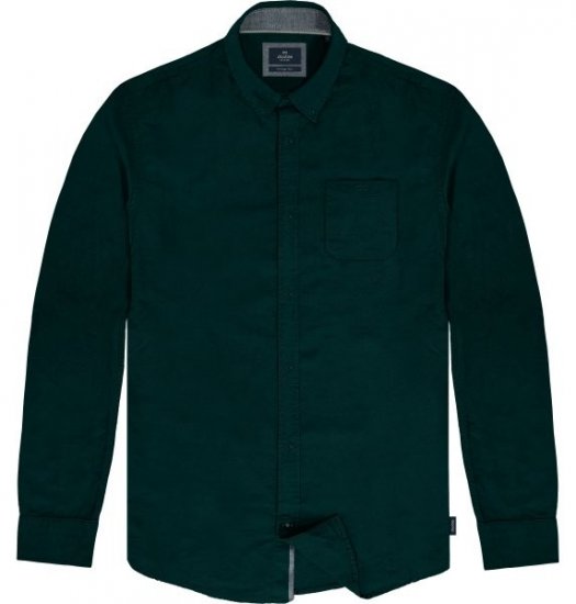 Double Outfitters GS-5225 Oxfordskjorte Mørkegrønn - Skjorter - Store skjorter - 2XL-8XL