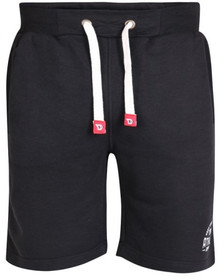 D555 Harvey Fleece Shorts Black - Sweatbukser og-shorts - Sweatbukser og Sweatshorts 2XL-12XL