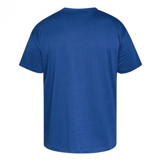 North Latitude US T-Shirt Blå - T-skjorter - Store T-skjorter - 2XL-14XL