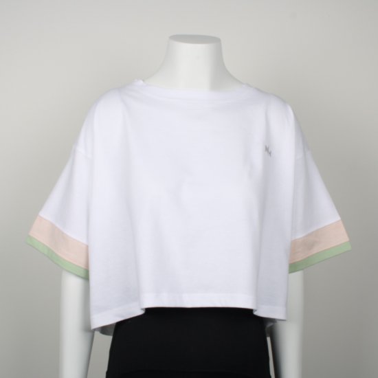 Nora Mikken AGNES Crop Top White - T-skjorter - 