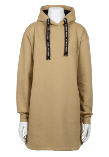 Nora Mikken KRISTINA Long Hoodie Camel - Gensere og hettegensere - 