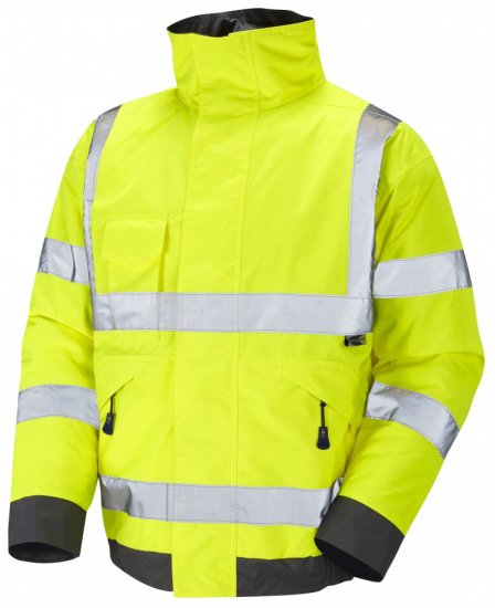 Leo Chivenor Bomber Jacket Yellow - Arbeidsklær - Arbeidsklær, Skiklær og Regntøy store størrelser