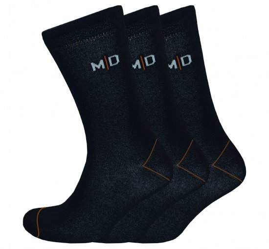 Motley Denim Jack 3-Pack Socks Black - Undertøy & Badetøy - Undertøy store størrelser 