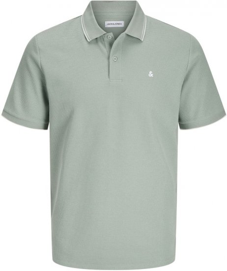 Jack & Jones AUSTIN CLASSIC Polo Iceberg Green - Polo- & piqueskjorter - Poloskjorte i store størrelser - 2XL-8XL