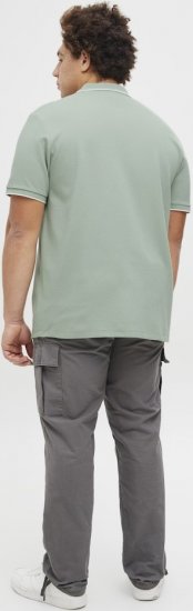 Jack & Jones AUSTIN CLASSIC Polo Iceberg Green - Polo- & piqueskjorter - Poloskjorte i store størrelser - 2XL-8XL