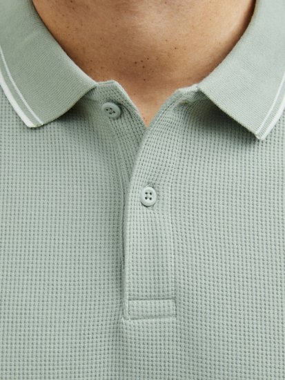 Jack & Jones AUSTIN CLASSIC Polo Iceberg Green - Polo- & piqueskjorter - Poloskjorte i store størrelser - 2XL-8XL