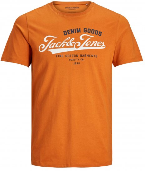 Jack & Jones Elogo T-Shirt Hawaiian Sunset - T-skjorter - Store T-skjorter - 2XL-14XL