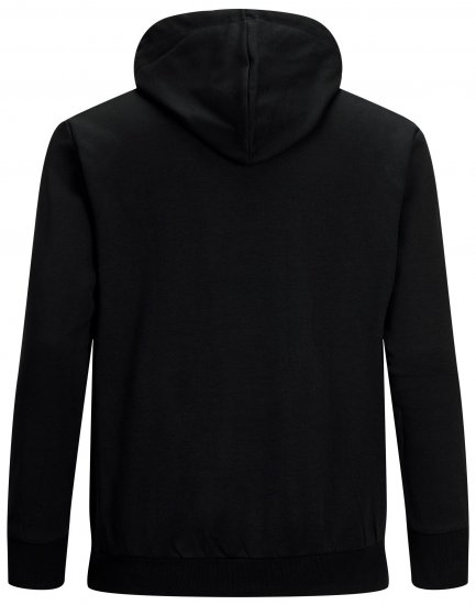 Jack & Jones Basic Hettegenser Svart - Gensere og hettegensere - Store hettegensere - 2XL-14XL