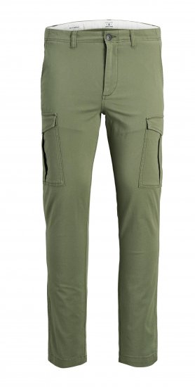 Jack & Jones Marco Chino Pants Dusty Olive - Jeans og Bukser - Store Bukser og Store Jeans