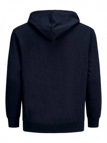 Jack & Jones Califlomax Sweat Hood Navy blazer - Gensere og hettegensere - Store hettegensere - 2XL-14XL