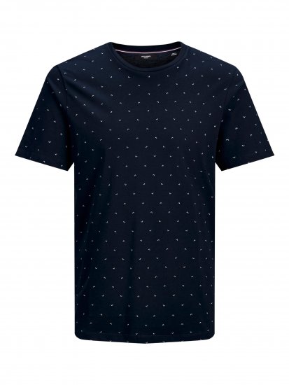 Jack & Jones Gabriel Crew Neck Tee New Navy - T-skjorter - Store T-skjorter - 2XL-14XL