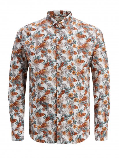 Jack & Jones Blagraduation Shirts White - Skjorter - Store skjorter - 2XL-8XL