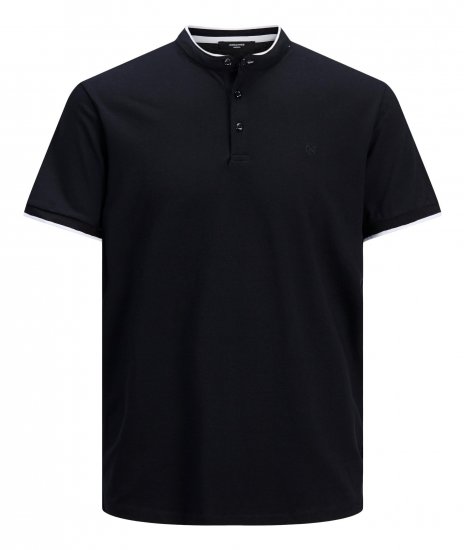 Jack & Jones Blastretch Polo S/S Navy - T-skjorter - Store T-skjorter - 2XL-14XL