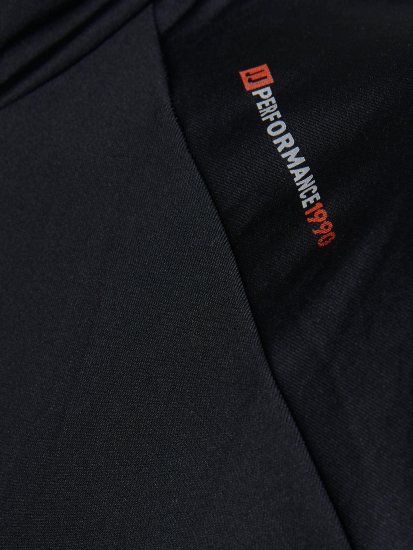 Jack & Jones Running Half Zip Sweat Black - Gensere og hettegensere - Store hettegensere - 2XL-14XL