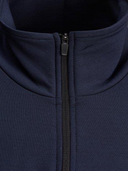 Jack & Jones Running Half Zip Sweat Navy - Gensere og hettegensere - Store hettegensere - 2XL-14XL