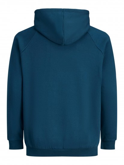 Jack & Jones Booster Hoodie Blue - Gensere og hettegensere - Store hettegensere - 2XL-14XL