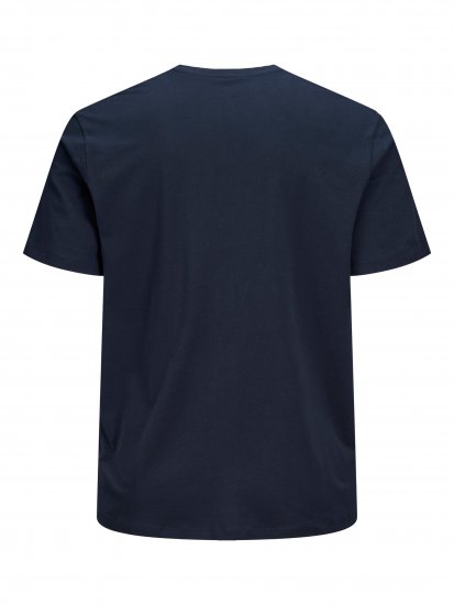Jack & Jones Preston Crew Neck T-Shirt Navy - T-skjorter - Store T-skjorter - 2XL-14XL